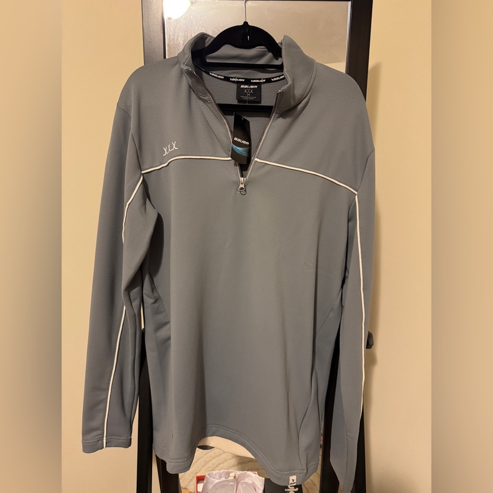 Men’s Bauer Long Sleeve quarter zipper